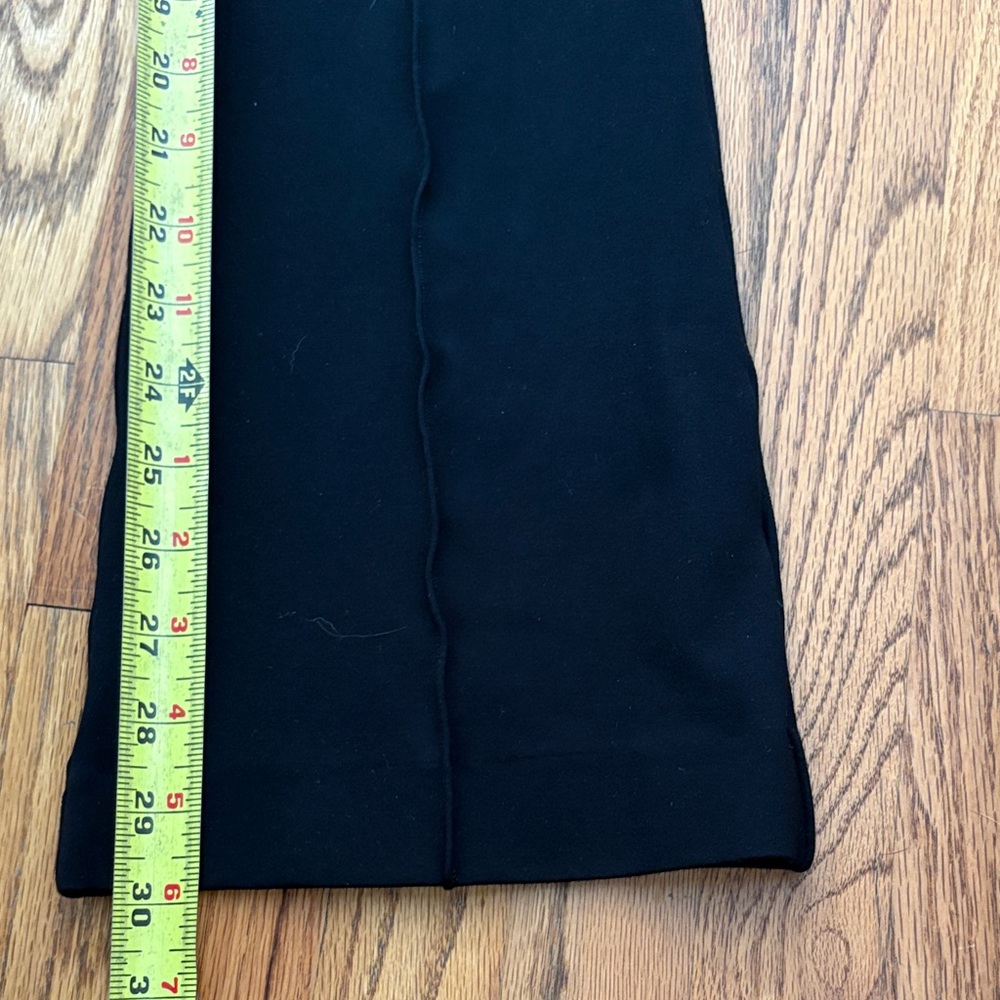 SPANX Black Ponte Micro Flare Women's Pants - Picture 7 of 9